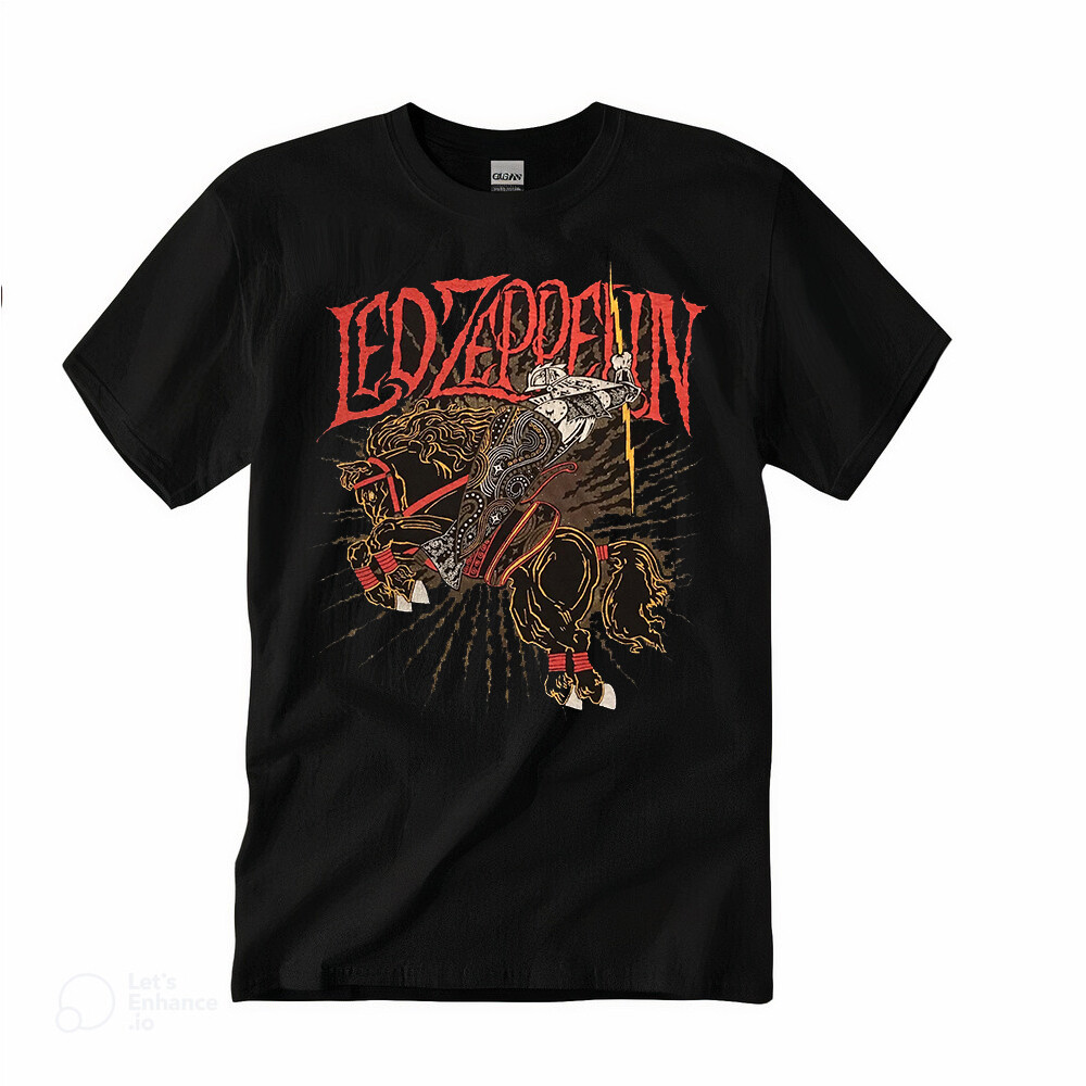 ミュージシャン 90's LED-ZEPPELIN T-shirt Vintage 90s Led Zeppelin Hammer Of The Gods Band T T-Shirt