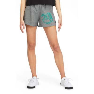

Puma Mr Doodle X Shorts Womens Size  Athletic Casual Bottoms 530663-03, Grey, Puma Mr Doodle X Shorts