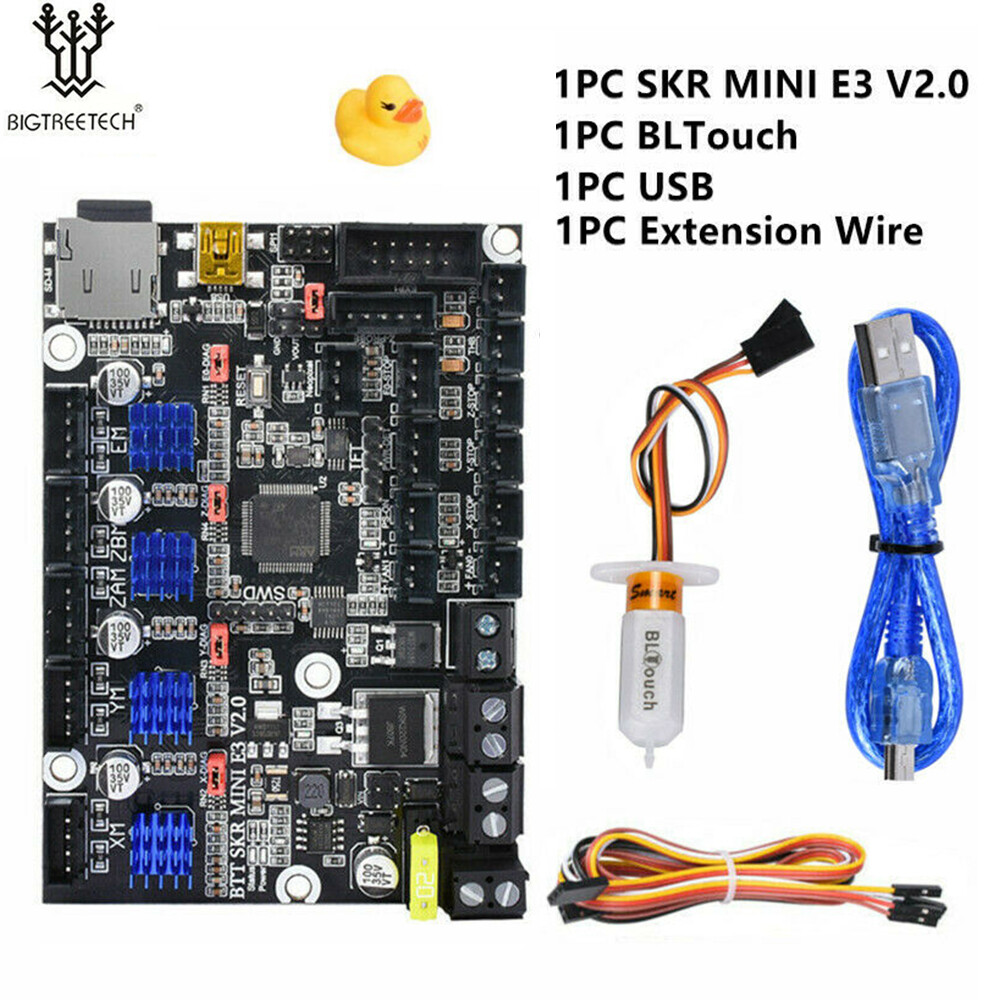 Skr e3 v2. Skr mini e3 v2.0. bltouch mount.