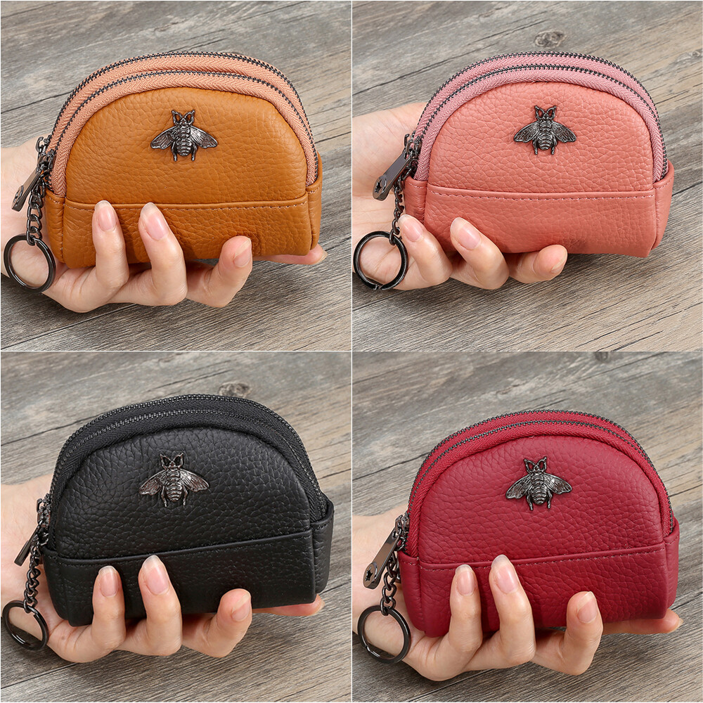 Women Girls Small Wallet Change Coin Purse Zipper Clutch Card Holder Handbag USA