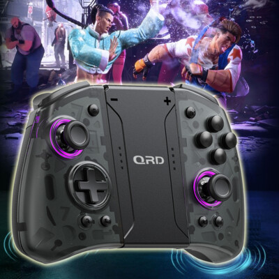 QRD Stellar T5 Wireless Controller Joypad fr Nintendo Switch OLED PC IOS Android