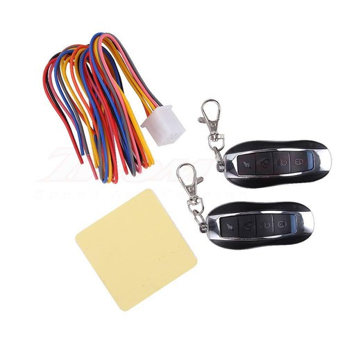 12V Universal Motorcycle Alarm System Anti-theft Security Remote Control Start
