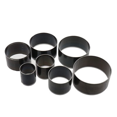 Leather Craft Die Cutting Round Punch Set of 7 Stainless Steel Rust Resistant Ba