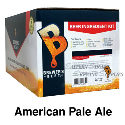 American Pale Ale - Brewer's Best 5 Gallon Beer Making Ingredient Kit