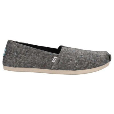 

TOMS Alpargata Женские черные туфли на плоской подошве в стиле кэжуал 10017731T, Черный, TOMS Alpargata Slip On