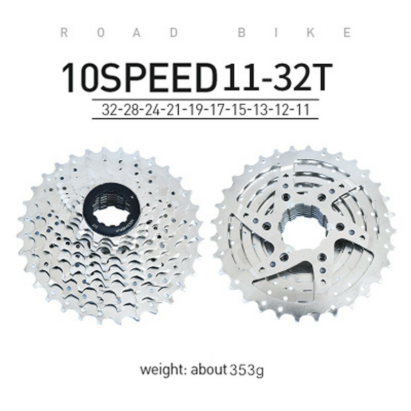 8 9 10 Speed Roadbike Freewheel Road Bike Cassette Bicycle Freewheel 25T/28T/32T