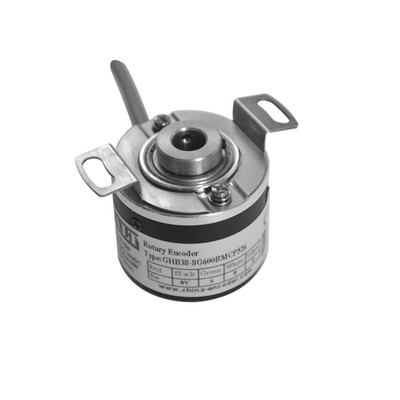 GHB38 Incremental Optical Rotary Encoder 8Mm Hole Hollow Shaft, 38Mm Outer Dia (