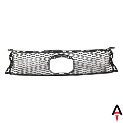 Grille Gray with Emblem Provision Holes For 2013-2016 Lexus GS350 2015 GS450h