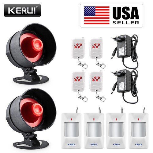 House Home Burglar Siren Alert Security Door Sensor