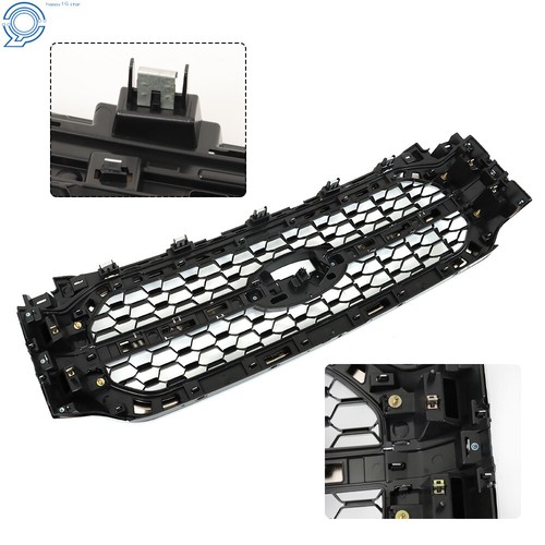 For 2021 Thru 2023 Ford F-150 Grill Grille ML3Z-8200-JB Silver+Chrome
