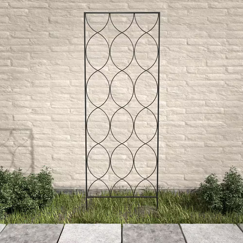 Garden Trellis Steel Plant Support Climbing Frame Outdoor Powder Coated Modern