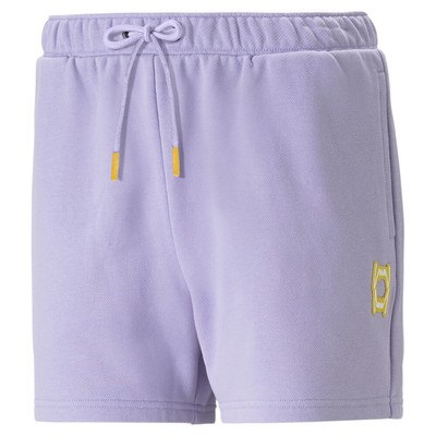 Puma Pivot Shorts Женские фиолетовые повседневные спортивные штаны 53905603