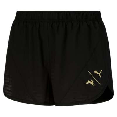 

Шорты Puma Tracksmith X Running Mens Black Athletic Casual 521769-01, Черный, Puma Tracksmith X Running Shorts