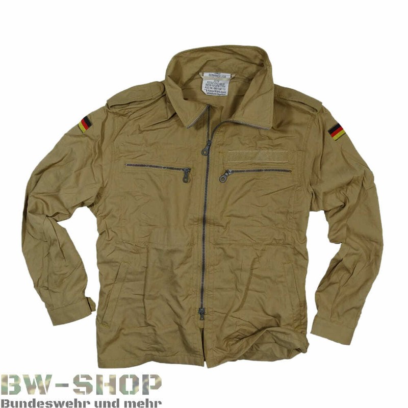 Original Bundeswehr Marine Bordjacke Tropen Bw Jacke Aramid Arbeitsjacke Outdoor