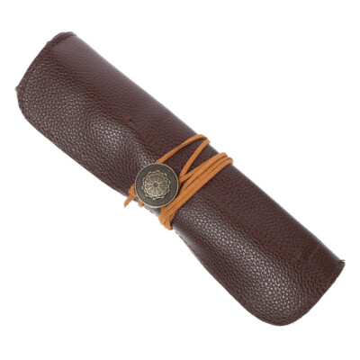 holder Tools Knives Roll Up Bag Pouches Carving Pocket Knives Leather Bag