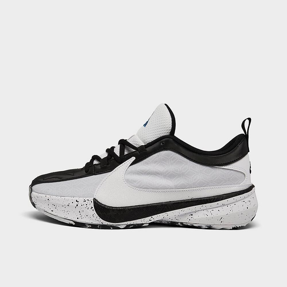 NIB Nike Freak 5 GS DZ4486-100 Kids Basketball Shoes White