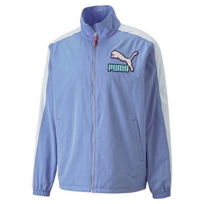 

Мужская спортивная куртка Puma T7 Fandom Full Zip, размер , повседневная спортивная верхняя одежда 536, Фиолетовый, Puma T7 Fandom Full Zip Track Jacket
