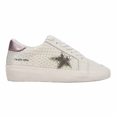 Vintage Havana Reflex Metallic Slip On  Womens Off White Sneakers Casual Shoes R