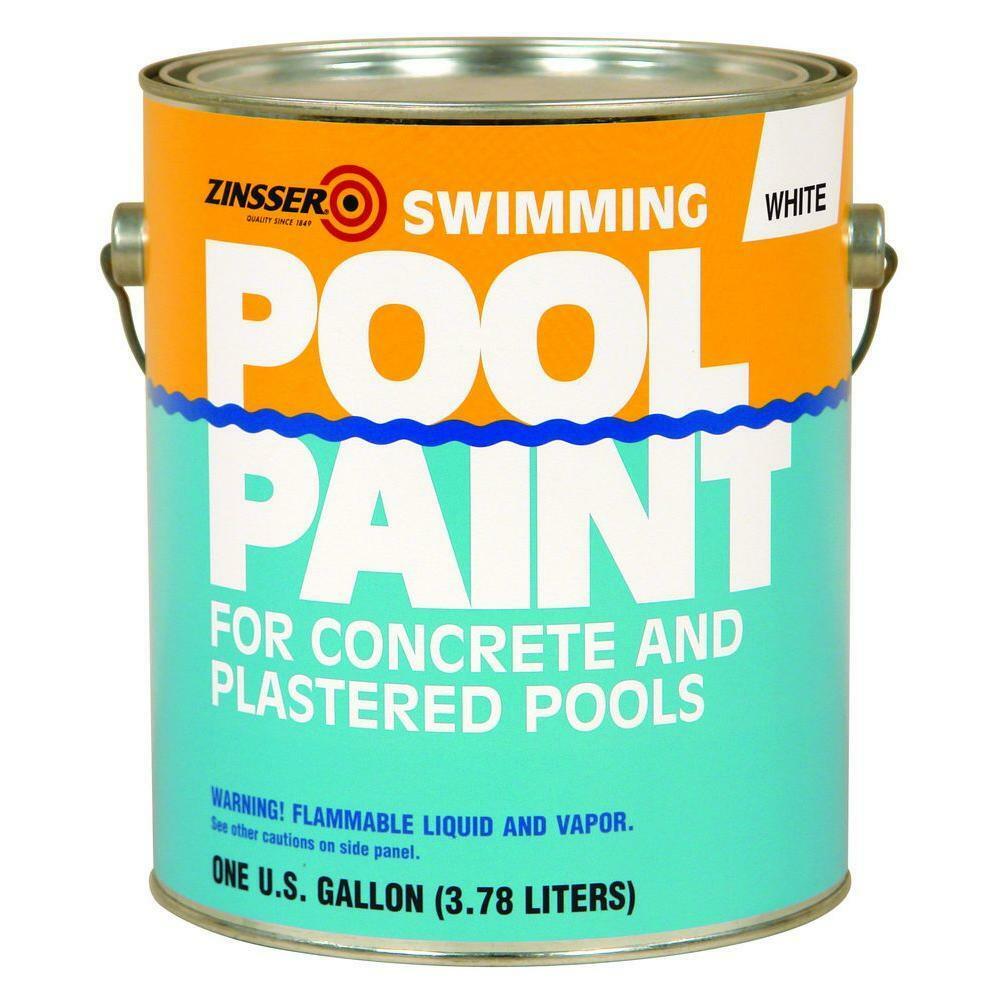 OILBASED POOL PAINT Waterproof Formula UV Resistant Flat