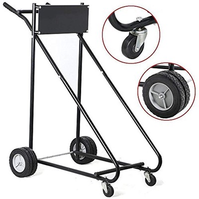 315 LB Heavy Duty Pro Outboard Boat Motor Stand Engine Carrier Cart Dolly (360 
