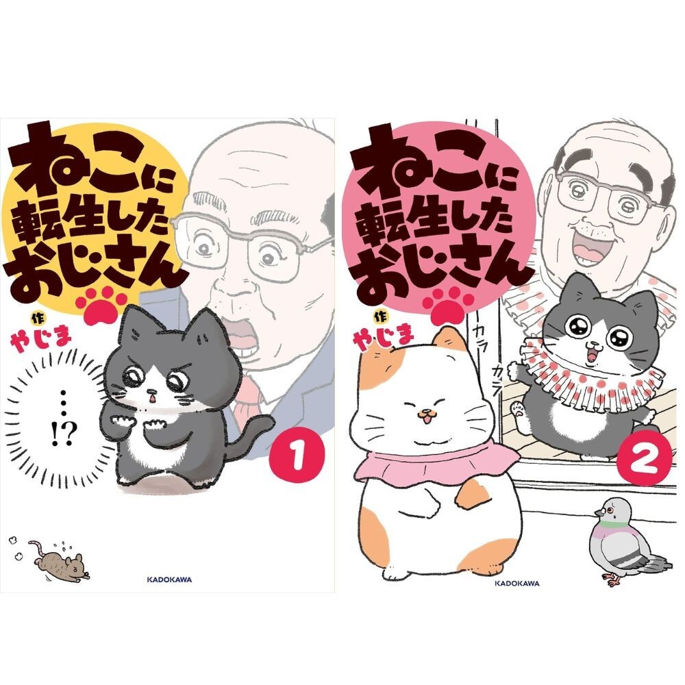 The Old man that got Reincarnated as a Cat Comic Books Vol.1