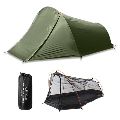 Zelt 2 Personen Ultraleicht Camping Zelt Trekkingzelt Outdoor Sleeping Zelt B8X0