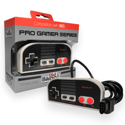 Old Skool PGS Pro Gamer Series NES Controller for Nintendo Entertainment System