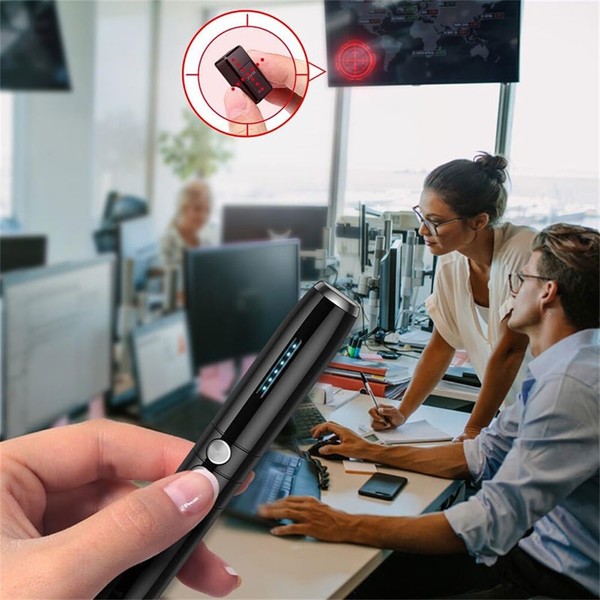 Hidden Cam Pen Anti Spy Camera Detector Bug Gadget Wireless RF Signal Finder - Image 11