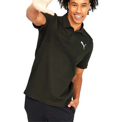 

Рубашка поло с коротким рукавом Puma Essentials Pique мужская зеленая повседневная 58628170, Зеленый, Puma Essentials Pique Short Sleeve Polo Shirt