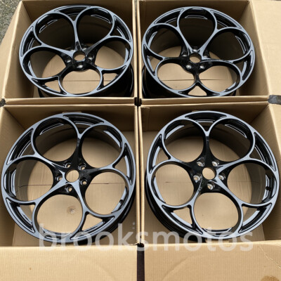 22'' FORGED GLOSS BLACK STAGGERED STYLE WHEELS RIMS FITS FOR 2018+ BMW X7 G07