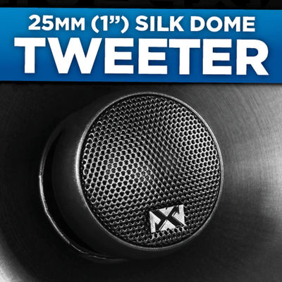 NVX VSP65 600W Peak (200W RMS) 6.5" V-Series 2-Way Coaxial Speakers