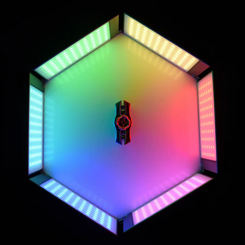 M1 2500K-8500K Full Color RGB LED Light Pocket Size Type-C Rechargeable LED Vide