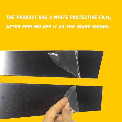 For 2006-2011 Honda Civic 6PCS Black Pillar Posts Cover Door Trim Window Decal