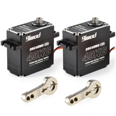 Waterproof Servo DSC45MG 45KG Metal Gear HV Coreless Digital Servo for RC Car