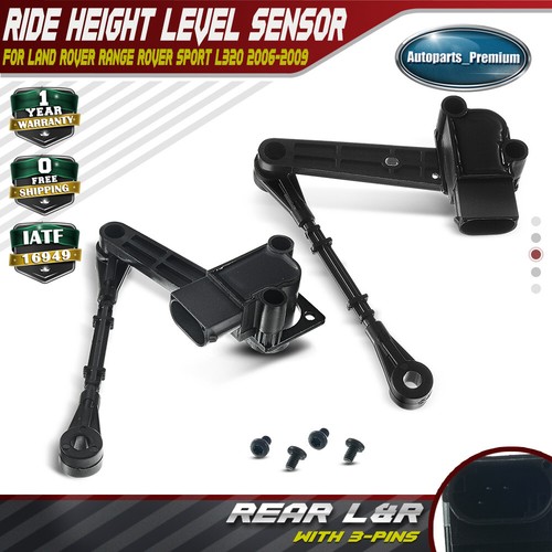 2PCS Ride Height Level Sensor Rear LH & RH for Land Rover Range Rover