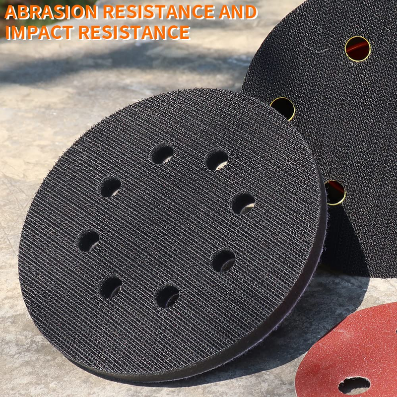 5 Inch 8 Hole Hook and Loop Soft Foams Sponge Cushion Interface Buffer Backing P