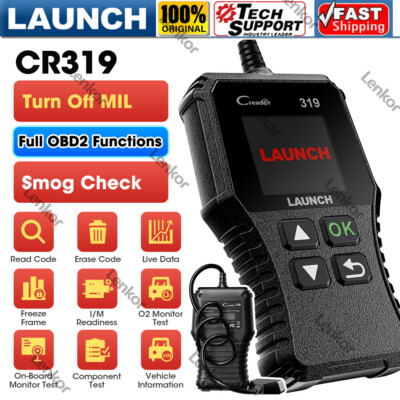 LAUNCH Automotive OBD2 Diagnostic Scanner Car Check Engine Light OBD Code Reader