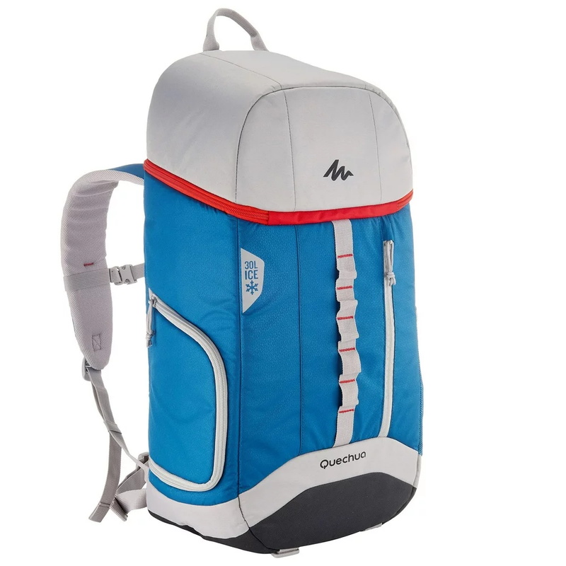 Quechua 10 L Hiking Cooler Backpack, Blue Multi
