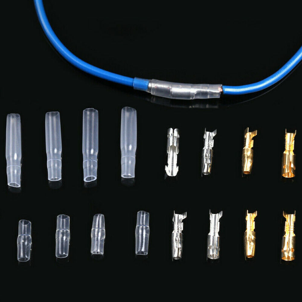360x Car Auto Motorcycle Terminal 3.9mm Male Female Wire Bullet Crimp Connectors
