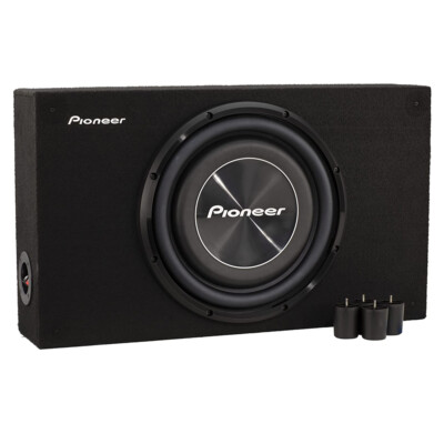 Pioneer TS-A3000LB 12'' SVC Shallow Slim Box Pre-Loaded Enclosure Car Subwoofer