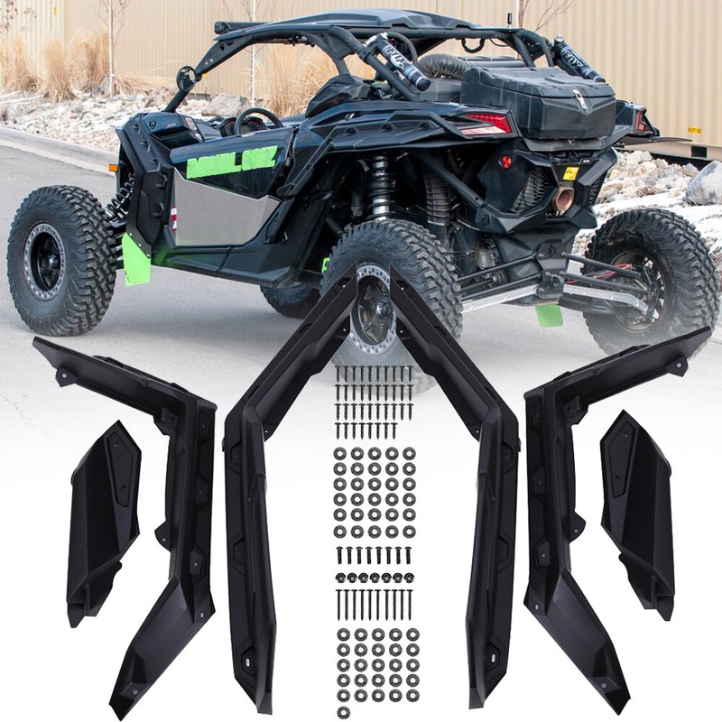 Super Extended Fender Flares for Can-Am Maverick X3 Turbo R