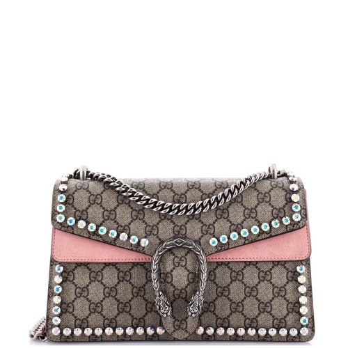 【GUCCI】DIONYSUS HANDBAG◆73178296IWN Gucci Small Dionysus Chain Linked Beige Shoulder Women's Bag