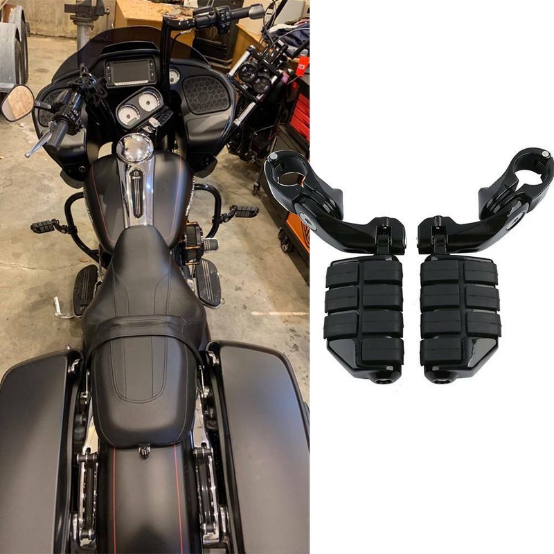 XFMT Lot De Repose-pieds De Protection De Moteur De Moto 32 Mm Compatibles Avec Harley-Davidson