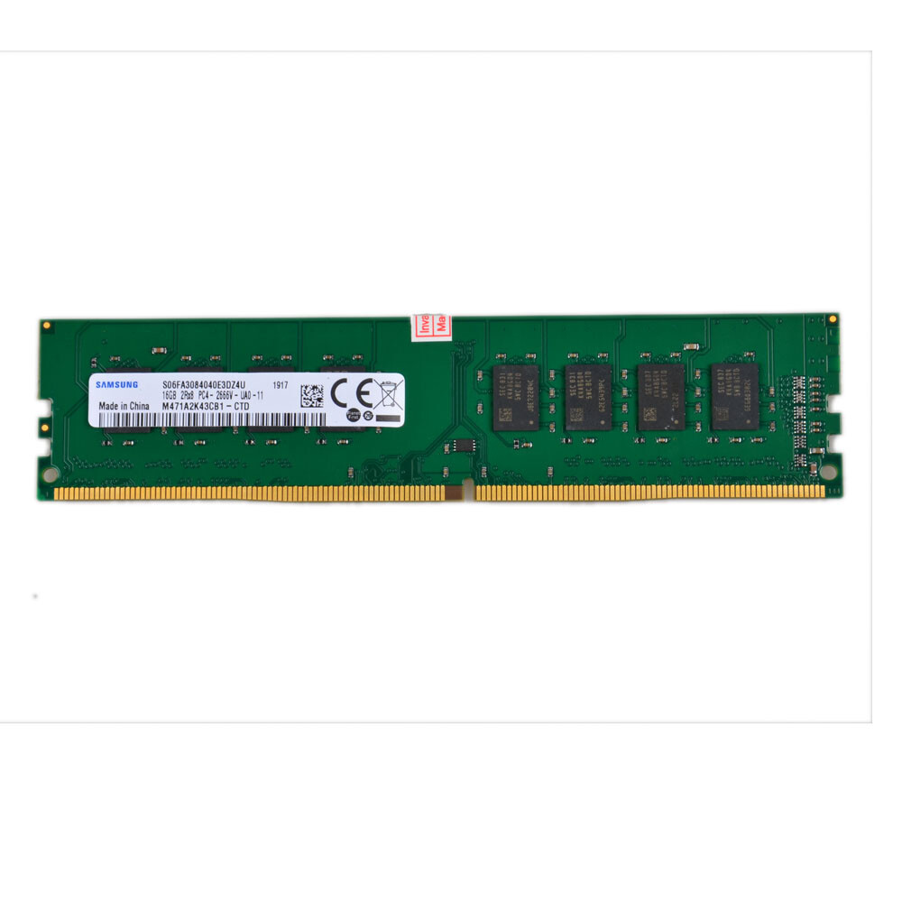 Samsung 16 GB DDR4 RAM 16GB PC4-2666V 21300MHz 288Pin UDIMM