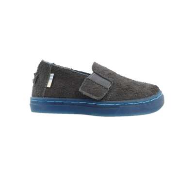 

TOMS Luca Slip On Kids Серые кроссовки для мальчиков Повседневная обувь 10012591, Grey, TOMS Luca Slip On Kids