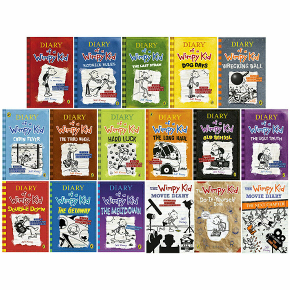 Diary of a Wimpy Kidシリーズ17冊セット　 ペーパーバック Diary of a Wimpy Kid The Ultimate Complete 17 Books Set