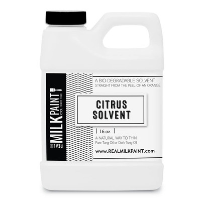 Real Milk Paint Citrus Solvent Natural Alternative to Odorless Mineral Spirits