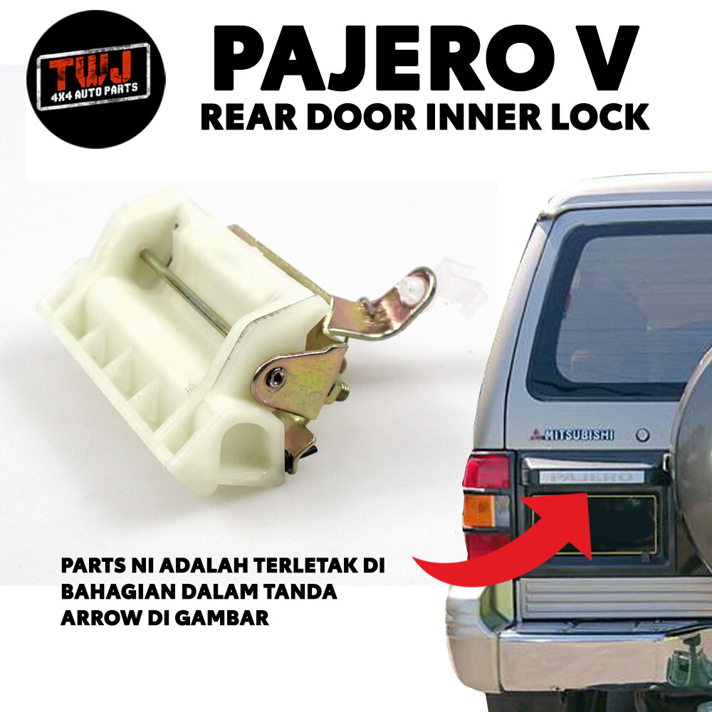 Tailgate Rear Trunk Boot Door Handle For Mitsubishi Pajero NH NJ NK NL NM
