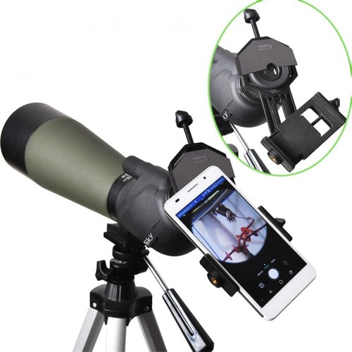 Gosky Universal Cell Phone Adapter Mount - Compatible Binocular Monocular...