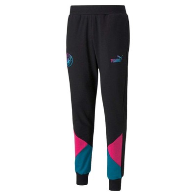 

Puma Manchester City Football Culture Футбольные спортивные штаны Мужские Размер  Повседневная 764, Черный, Puma Manchester City Football Culture Soccer Track Pants